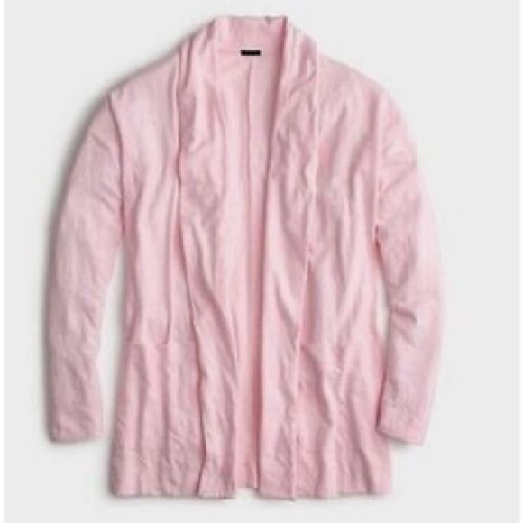 J. Crew Slub Cotton Blend Cardigan - Picture 1 of 5